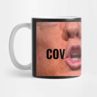 COVFEFE Funny Donald Trump Saying Words Facemask Political Humor Mug